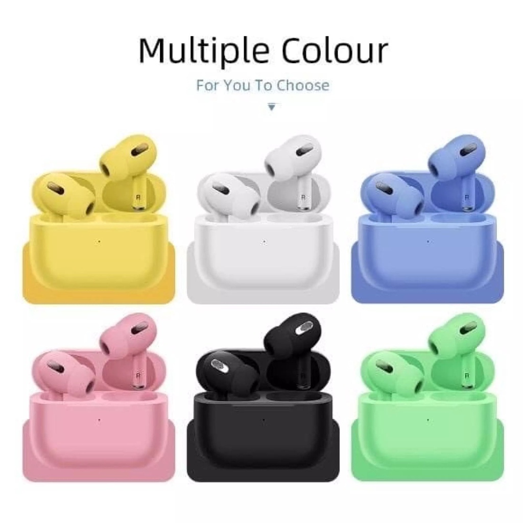 InPods 3 Pro Macaron Headset Wireless Bluetooth Headphone Earphone