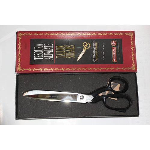 

Gunting Kain Mundial 12" Serra Sharp Made in Brazil asli
