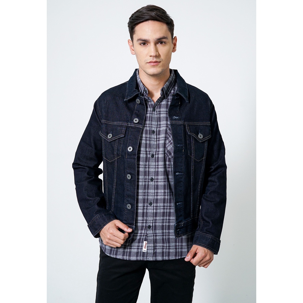 TRIPLE Jaket Denim Slim Fit (JK DNM 585 03 GW)