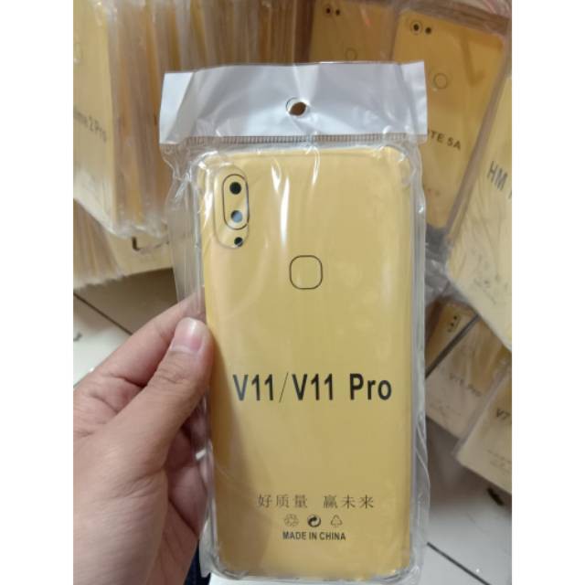 Anticrack Vivo V11 Case Silikon Bening Vivo V11 pro