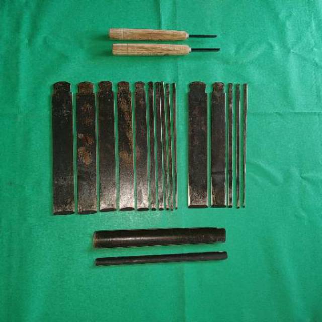 {Bayar Di Tempat} Alat pahat ukir tatah kayu tatah ukir jepara baja murah