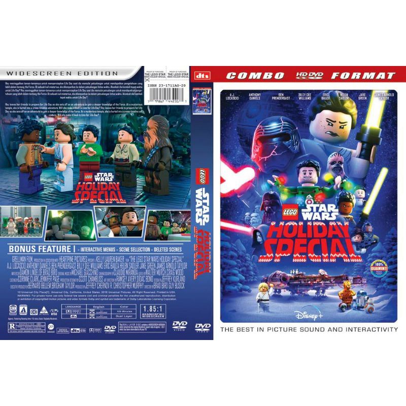 Kaset Film Kartun LEGO STARWASS Holiday spesial