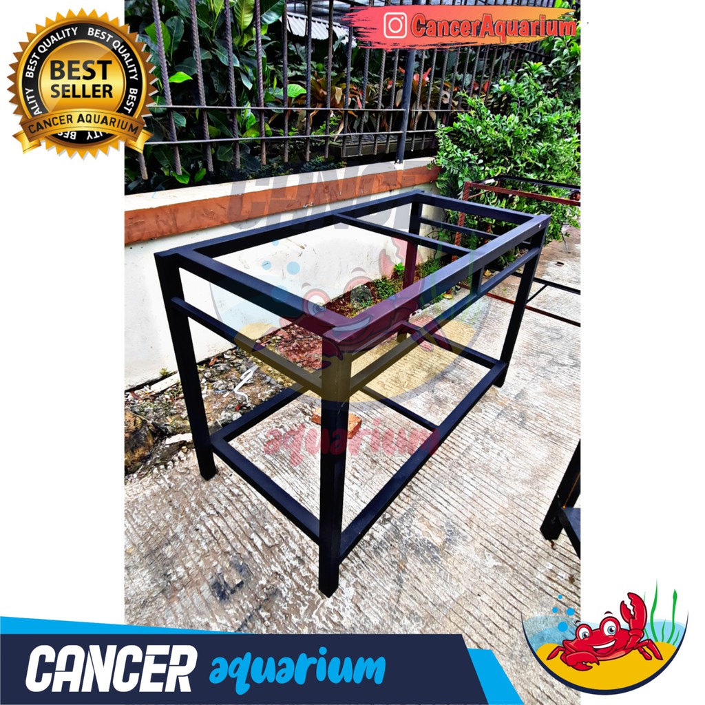 Rak Aquarium Besi Hollo 4x4 100x50