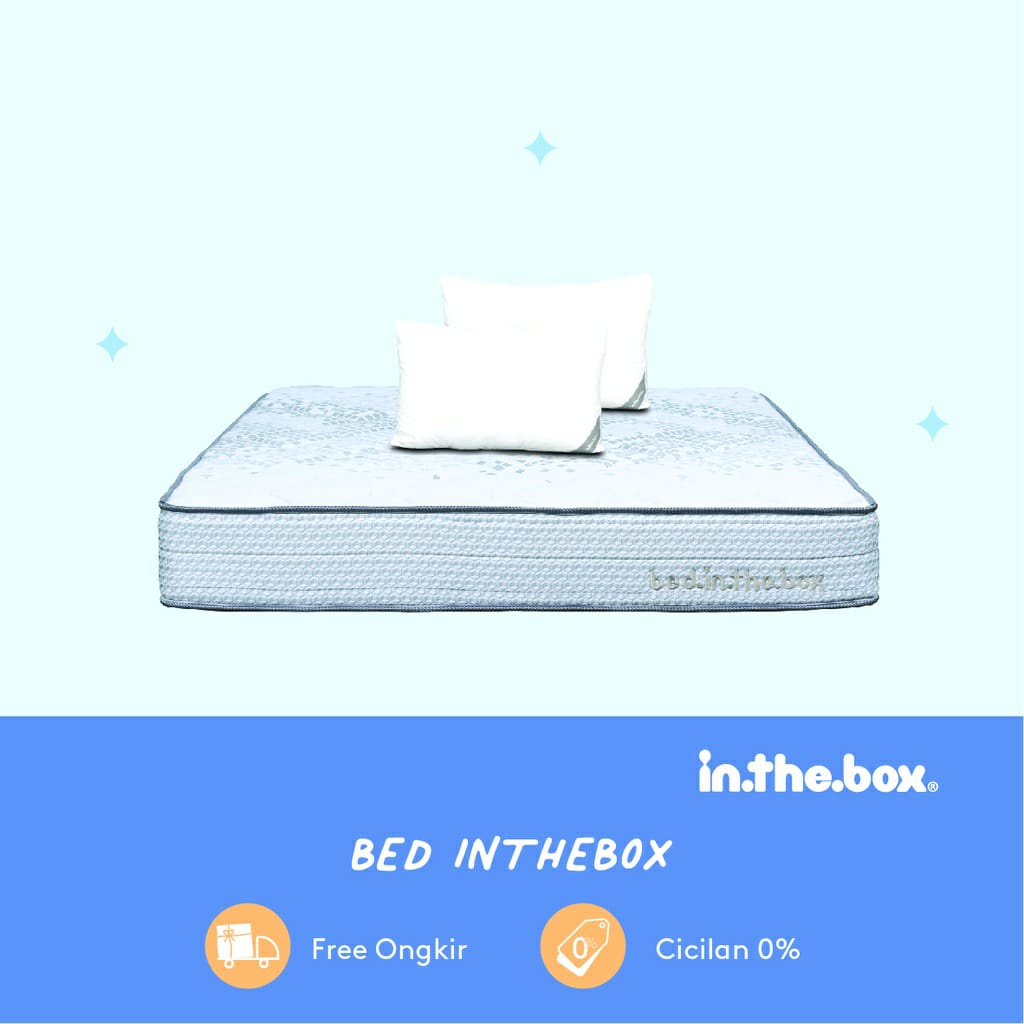 Kasur Springbed 90-200x200 InTheBox Kasur Raffi Ahmad – Pocket Spring, High Density Foam, Tebal ±23 