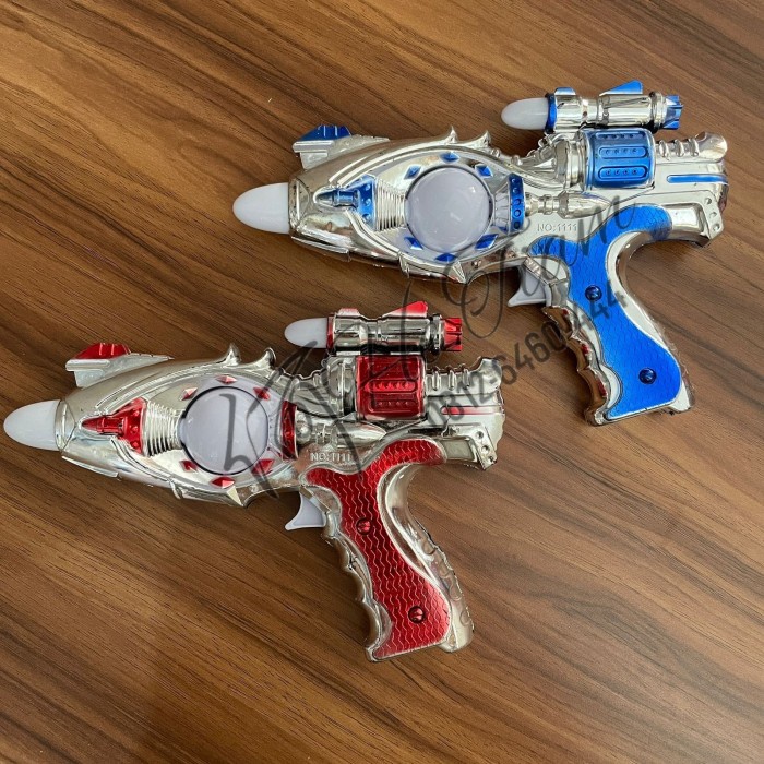 MAINAN ANAK LAKI LAKI SENAPAN SUARA BUNYI/GUN BATERAI 1111/MAIN TEMBAK