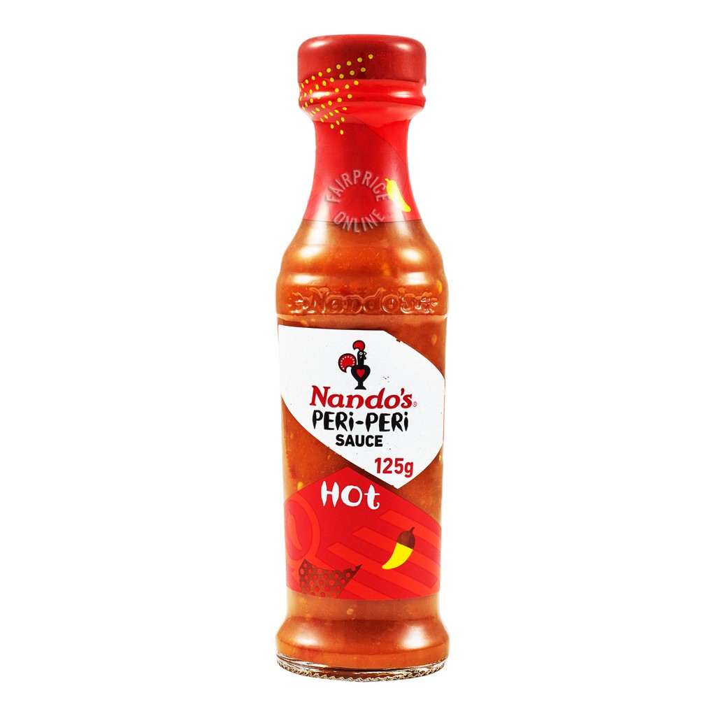 

Nando's Nando Peri Peri Hot Sauce 125g - Saus Pedas