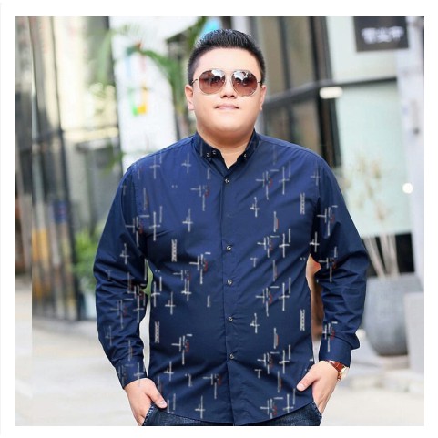 KEMEJA PRIA/COWOK UKURAN BESAR - JUMBO - BIG SIZE - XXL XXXL (BAH246) KEREN 2022 PESTA KONDANGAN