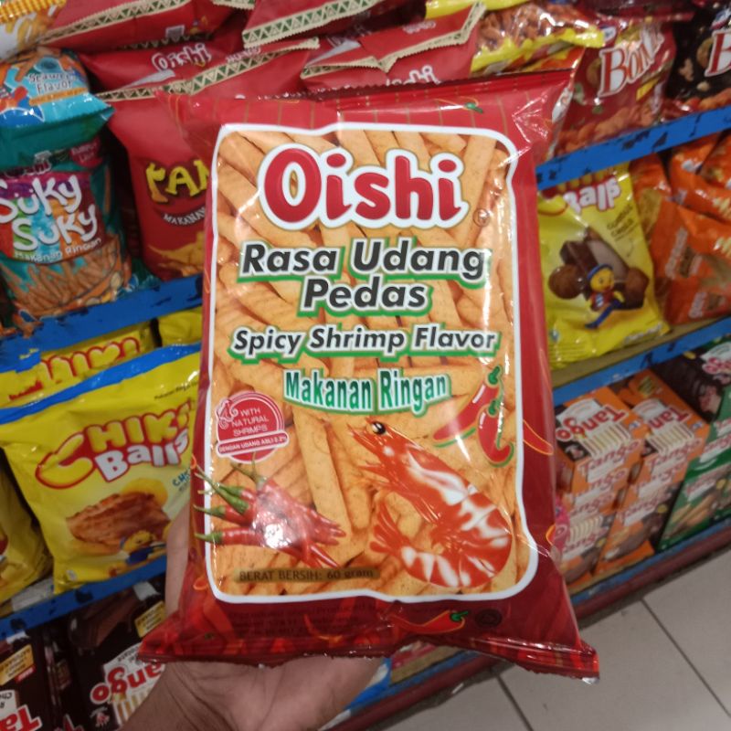 

Yummer l Snack camilan Oisi Udang Pedas