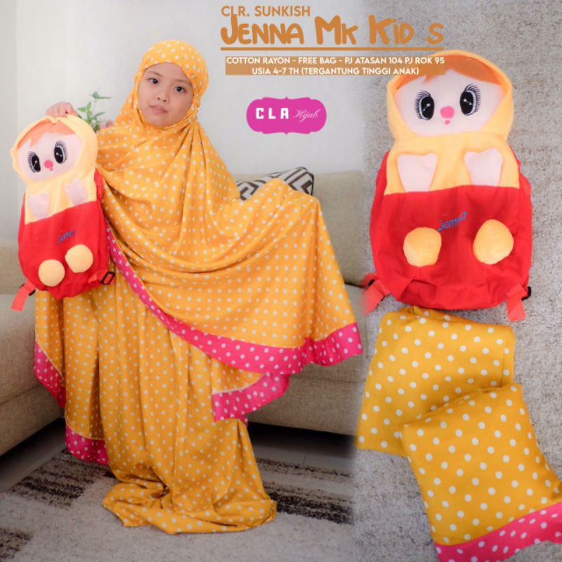 mukena kids Jenna cla hijab