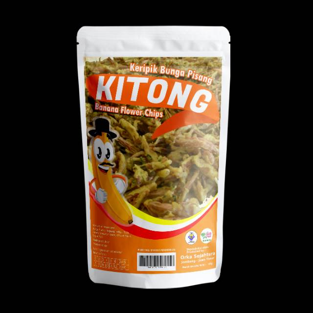 

KITONG Keripik Bunga Pisang Ontong Khas Unik Nikmat