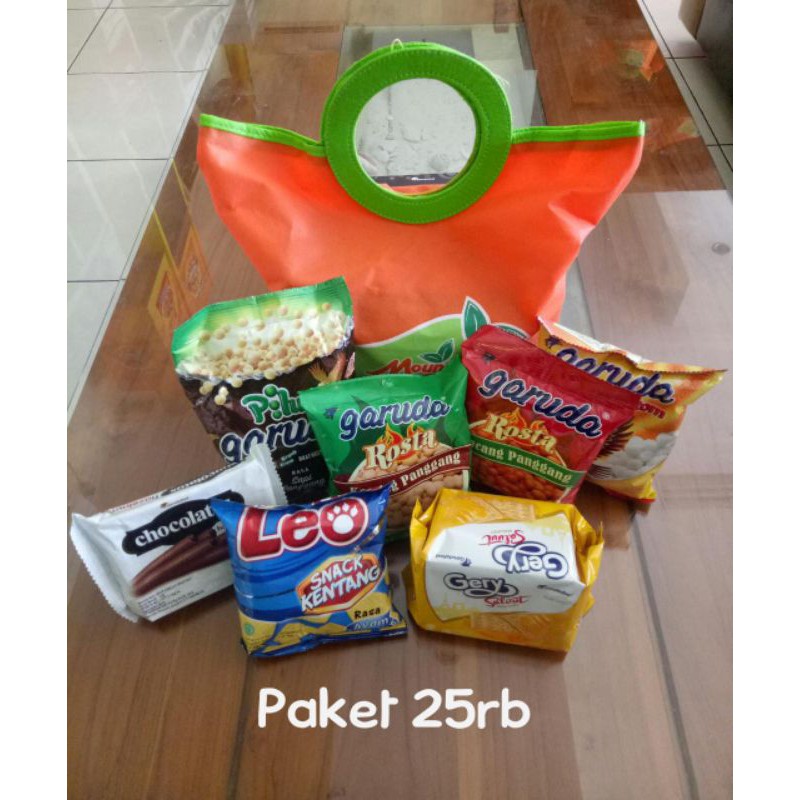 

Paket Snack Ulang Tahun anak-anak Rp. 27.000