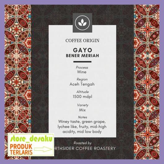 

57Ryr68- Biji Kopi Arabika Gayo Wine Natural - 250Gr Northsider Coffee - Biji Kopi 4E57Edu-