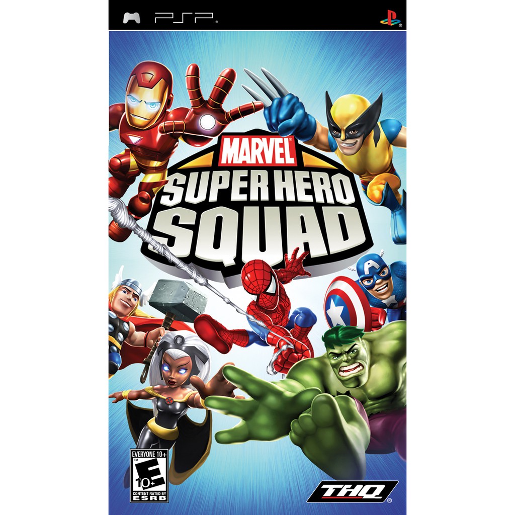PSP Game ROM - Marvel Super Hero Squad