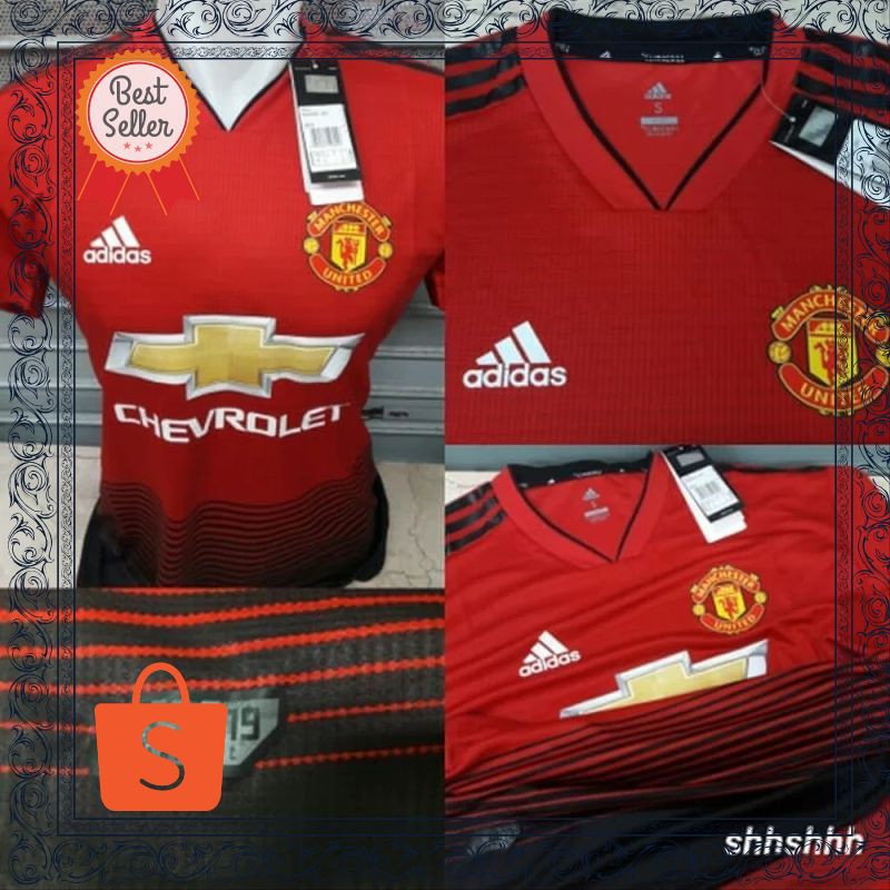 Termurah JERSEY MANCHESTER-UNITED MU HOME CLIMACHILL ADIZERO 2019 GRADE ORI Kekinian