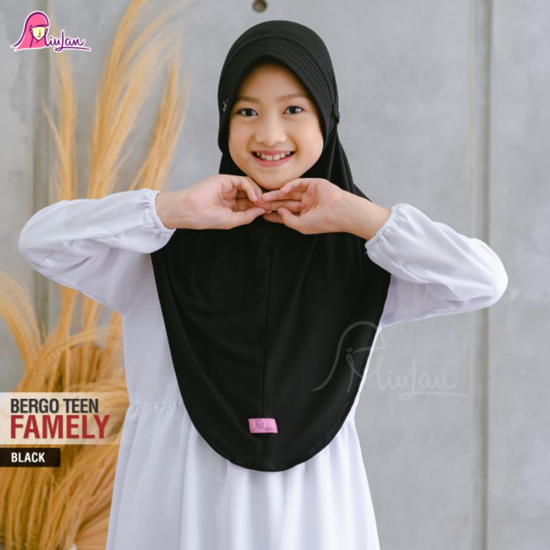 JILBAB ANAK REMAJA BERGO FAMELY TEEN MIULAN JILBAB KEKINIAN