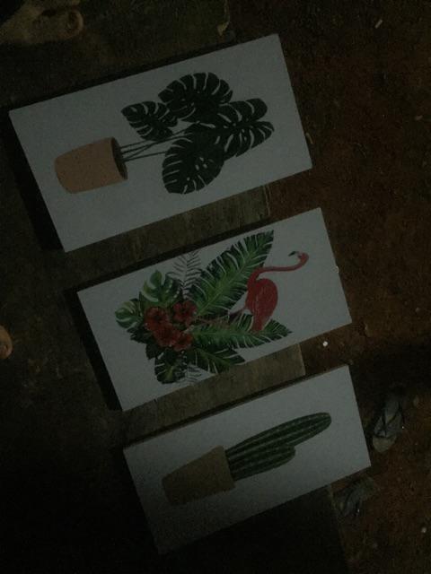 Hiasan Dinding Poster Kayu Al-183