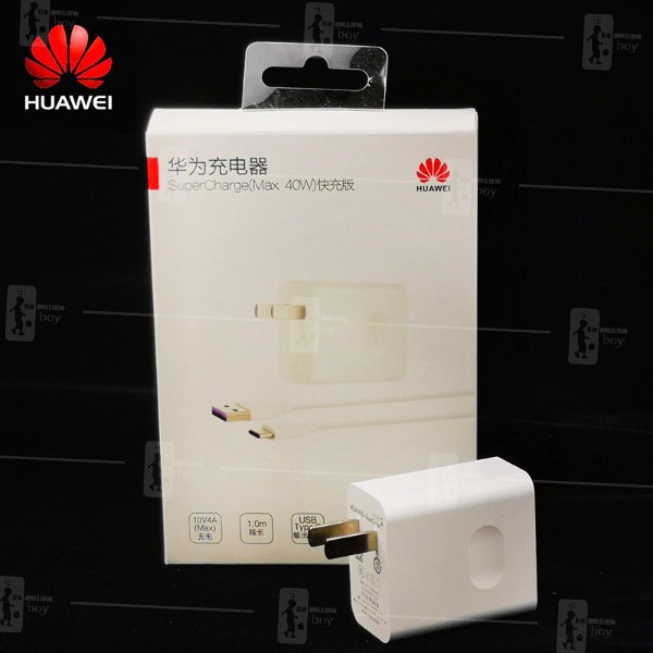 Original Huawei Super Charger 40W P20 P30 Mate Pro 20 30 Fast Charging