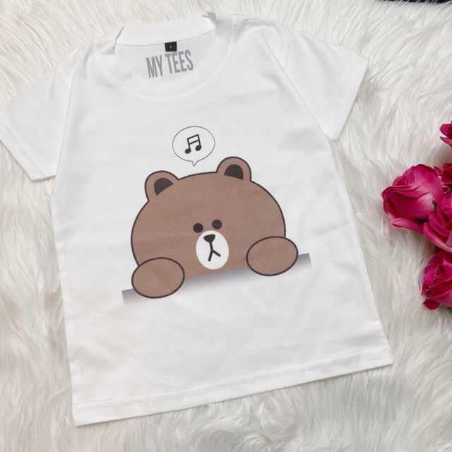 

MOTIF STIKER LINE BROWN PRINT WHITE ONLY