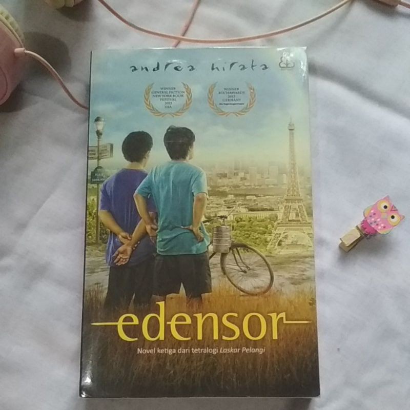 Original Novel Edensor karya Andrea Hirata (preloved/ bekas)