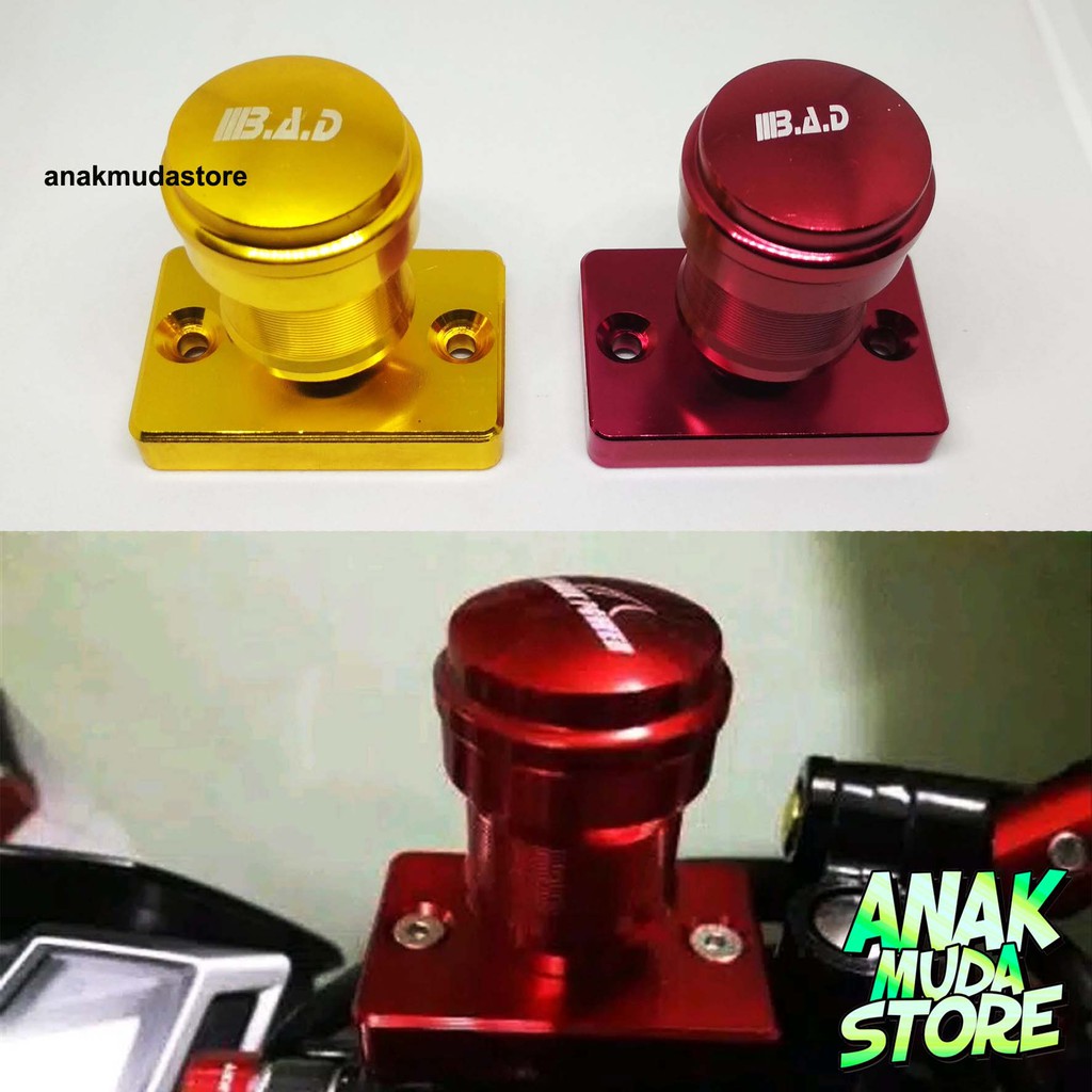 (CMR3) Cover Tutup Minyak Rem Master Depan Rem Tabung Stempel Variasi Full CNC Fu Old Vixion PCX CB