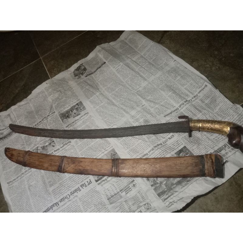 pEdang sabet pamor lawasan gagang tanduk