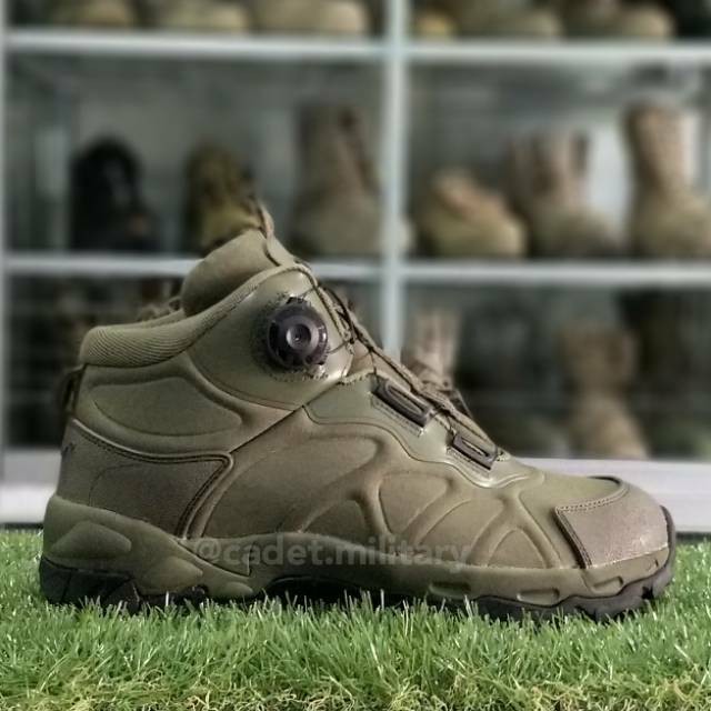 Promo  Sepatu ESDY (Puter) Tactical Boots - Ijo  Tactical Outdoor