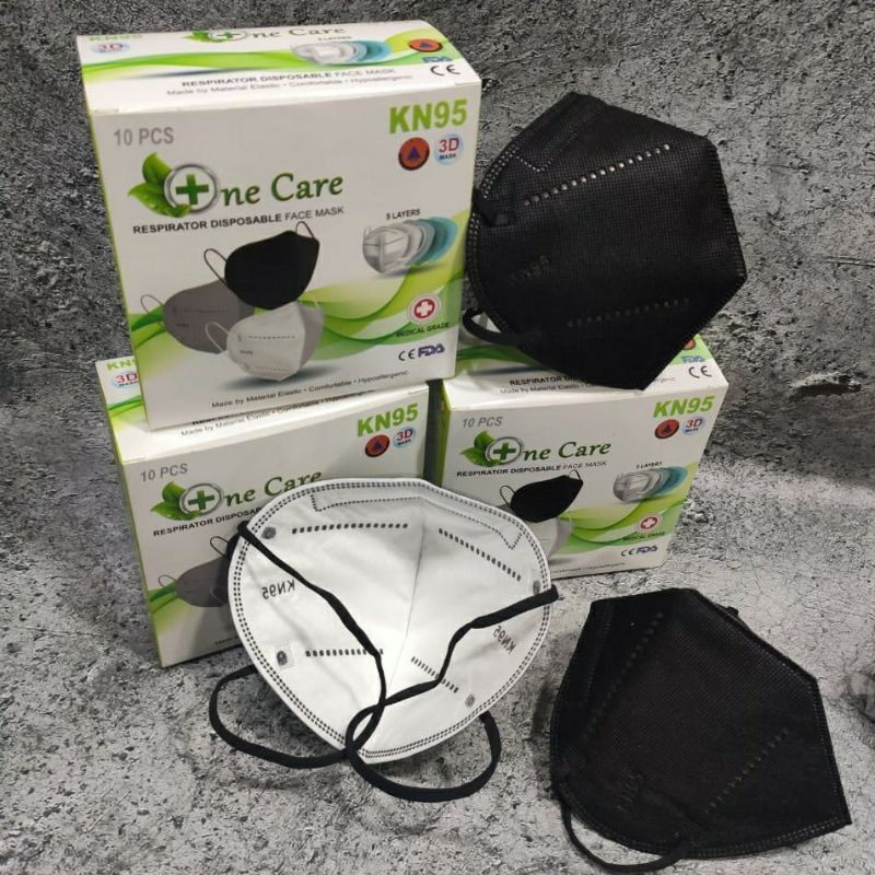 MASKER KN95 HEADLOOP / MASKER KN95 HIJAB DISPOSABLE FACE MASK