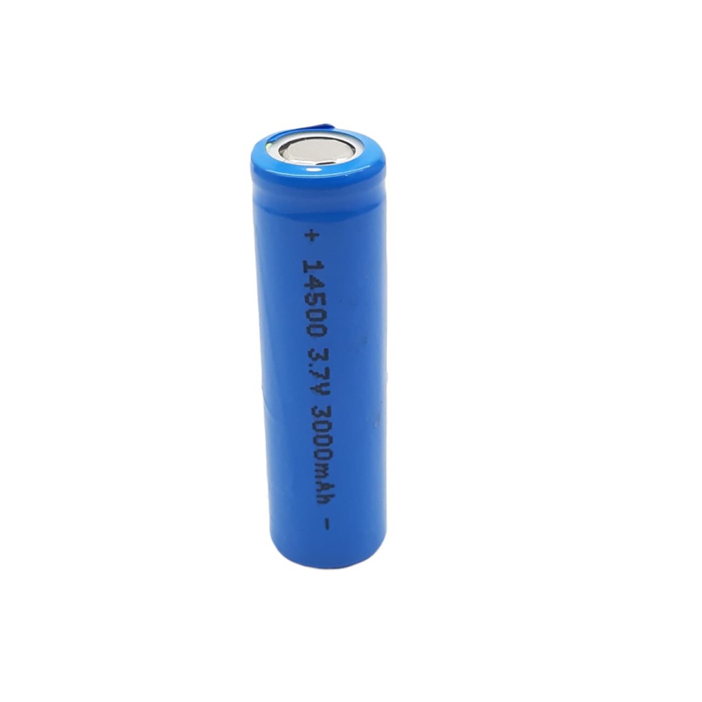 Baterai 14500 Cas/Charger Li-ION 3.7V - 3000mAh