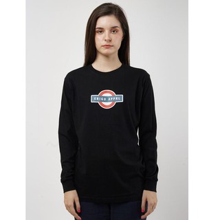 Lgp89 Erigo  Longsleeve Erigo  Apprl Black Shopee Indonesia