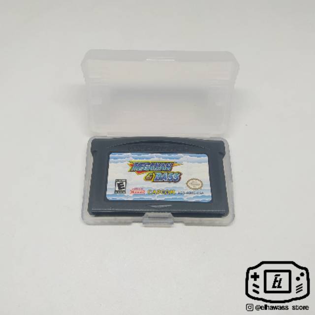 Kaset Gameboy Advance GBA Megaman And Bass Nintendo DS lite NDS Cartridge Game Retro