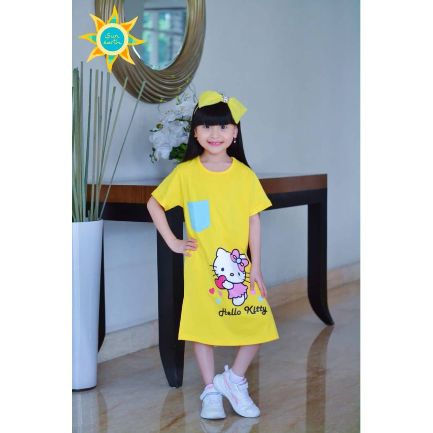 Dress Lovely Cartoon Sun Earth