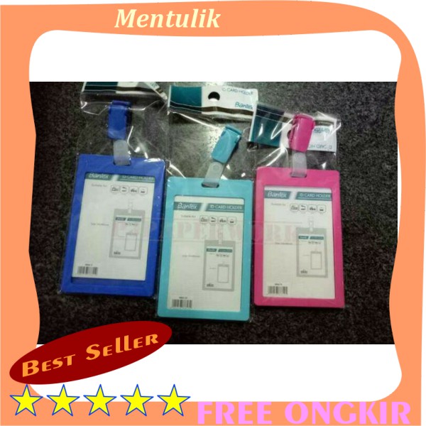 

STOK SISA 9 SAJA ! BURUAN !!! id-card-1-slot-clip-new-fresh-colour-bantex-Pjp