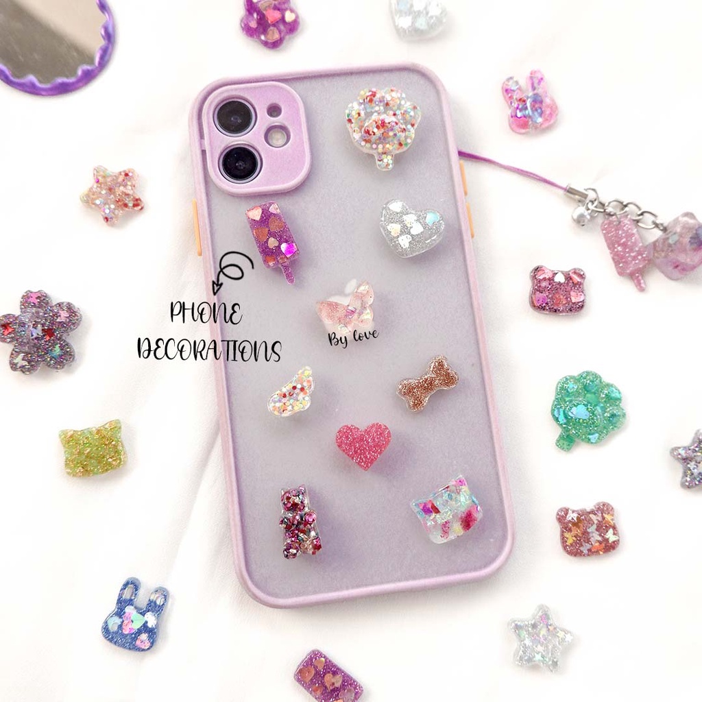 (READY STOCK) TEMPELAN CASING HP/DEKORASI CASING HP/HIASAN CASE HP/CASE IPAD/CASE MACBOOK/CASE AIRPODS/CASING HP UNIK/CASING HP LUCU