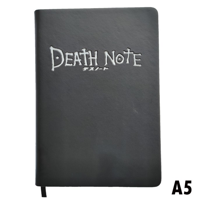 

[RESTOCK] Buku Agenda Kulit Hard Cover / Notebook A5 Anime Series - Death Note, Titik - Titik