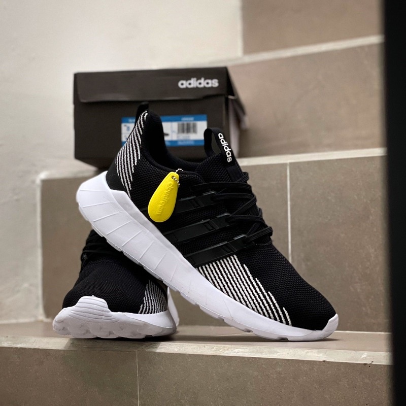 Adidas Questar Flow Black White