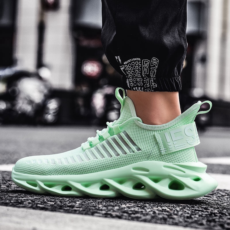 2019 NEW Sepatu Sneakers Pria Ultralight MD Bahan Mesh Breathable untuk Olahraga Sepatu Pria 39 -46