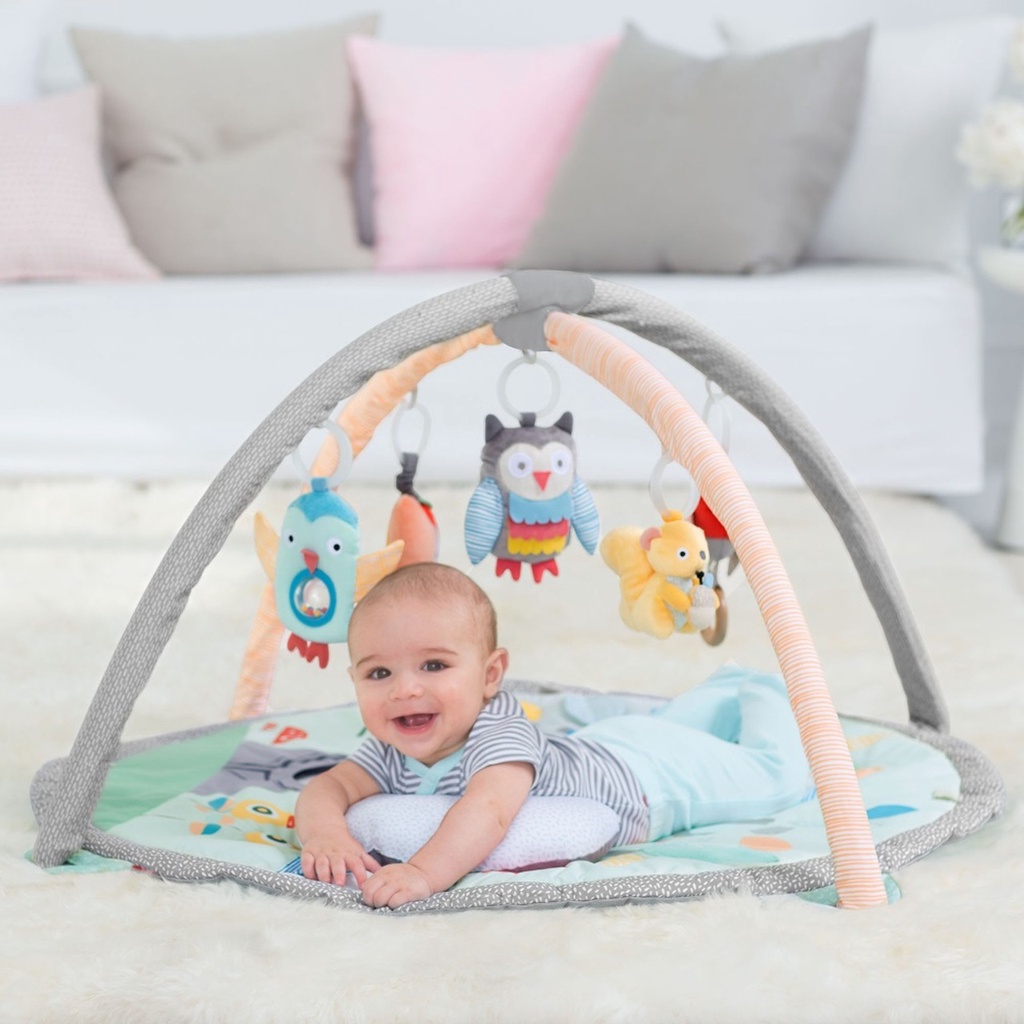 Skip Hop Treetop Friends Activity Play Gym Playgym Playmat Anak Bayi Skiphop Tummy Time Karpet Main