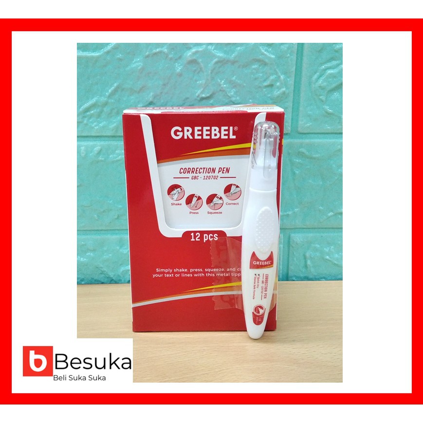 

CORRECTION PEN GREEBEL GBC-120702