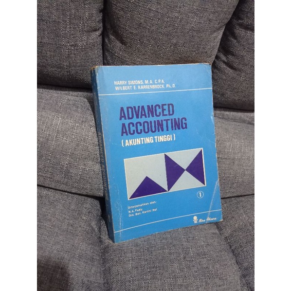 buku advance accounting original Harry simons