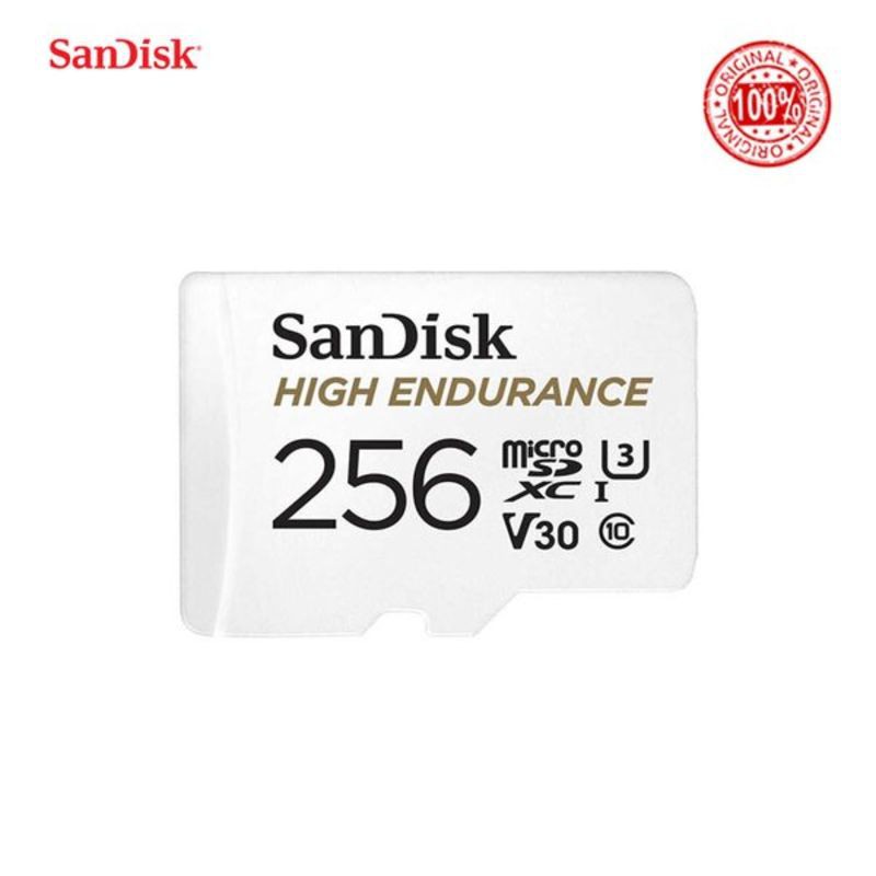 Memori Memory Card Micro Sd Microsd SANDISK High Endurance 256GB 256 GB