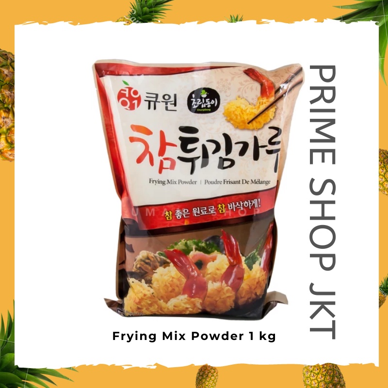 

Choripdong Frying Mix Powder 1 kg Tepung Panir Gorengan Khas Korea