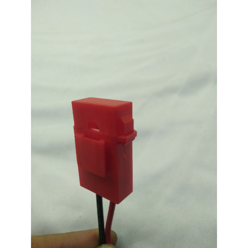 Soket Socket Rumah Sekring Keramik Tancap Sekring Sekering Fuse Tancap 2 Kabel Flosser DX Besar Mini