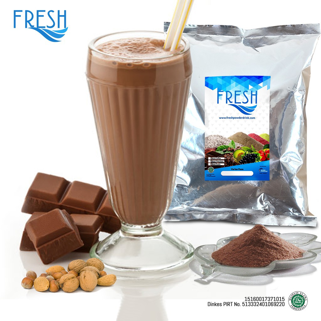 

BUBUK MINUMAN COKELAT RASA CHOCO HAZELNUT FRESH POWDER DRINK 1 KG