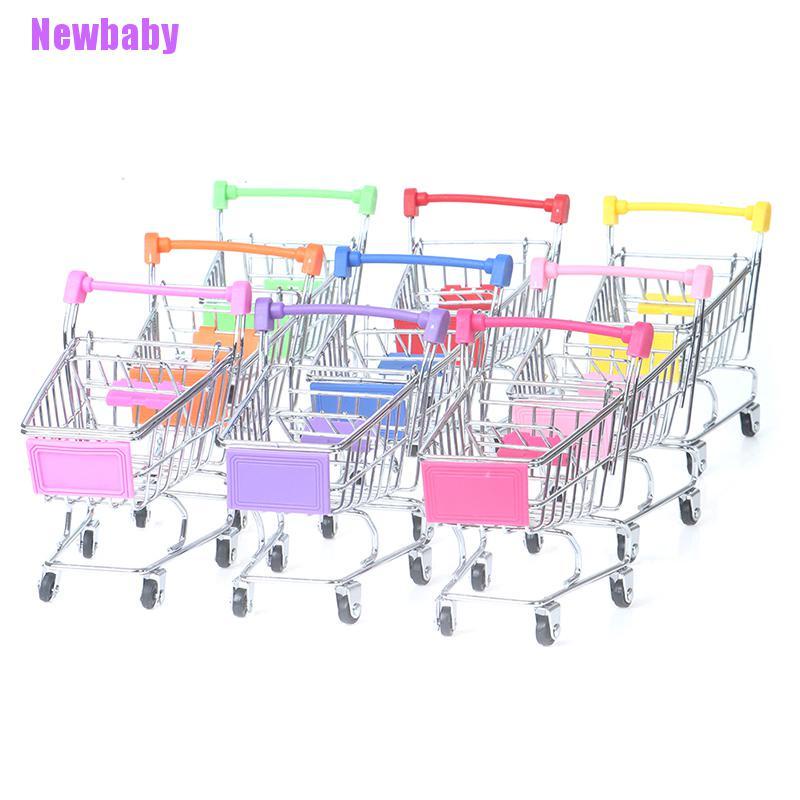 (Newbaby) 1pc Troli Belanja Supermarket Mini