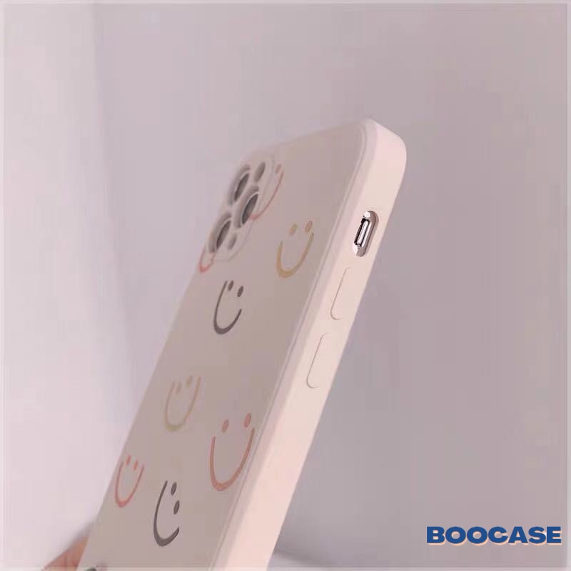Casing Soft Case Realme C12 C15 8 8pro C25 C25s C11 C11 2021 C21 C20 C21A 7i 5 5s 5i C3 6i 6 6s 7 C17 RealMe Narzo 30A Realme Narzo 20 Pro Kartun Smile-ing Straidht edge Smiley Silicon Casing Cover-8