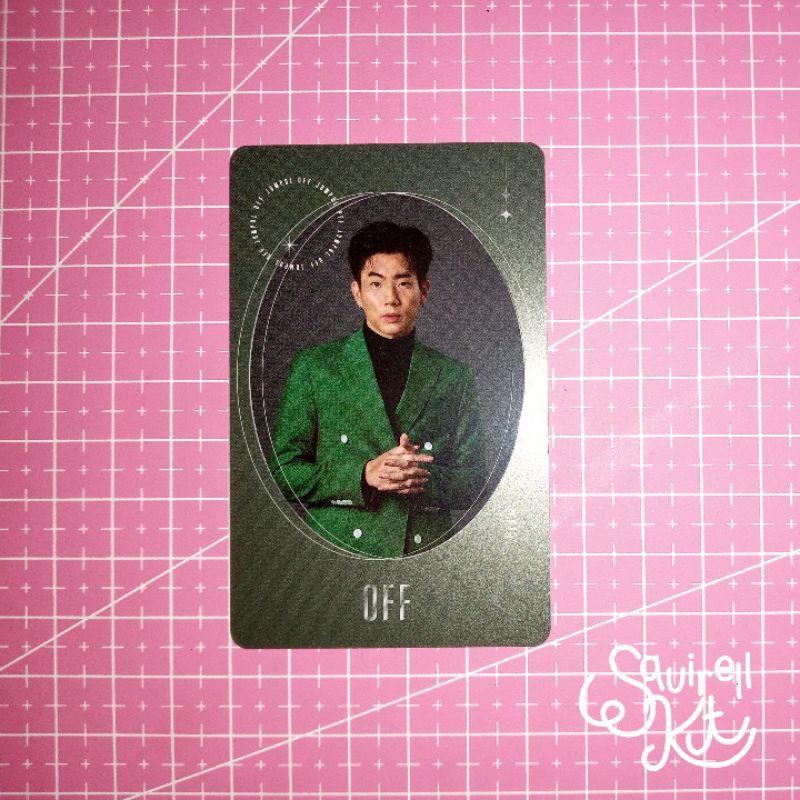 PC Photocard Official GMM TV Exclusive Signature Series Off Jumpol (Frame) ตลาดนัดออฟกัน ตลาดนัดเบบี