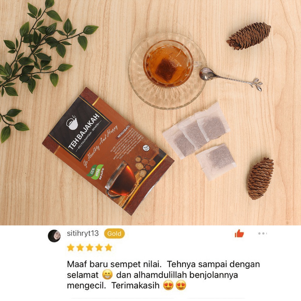 Sehatin Teh Celup Bajakah Asli Kalimantan Akar Kayu Bajakah