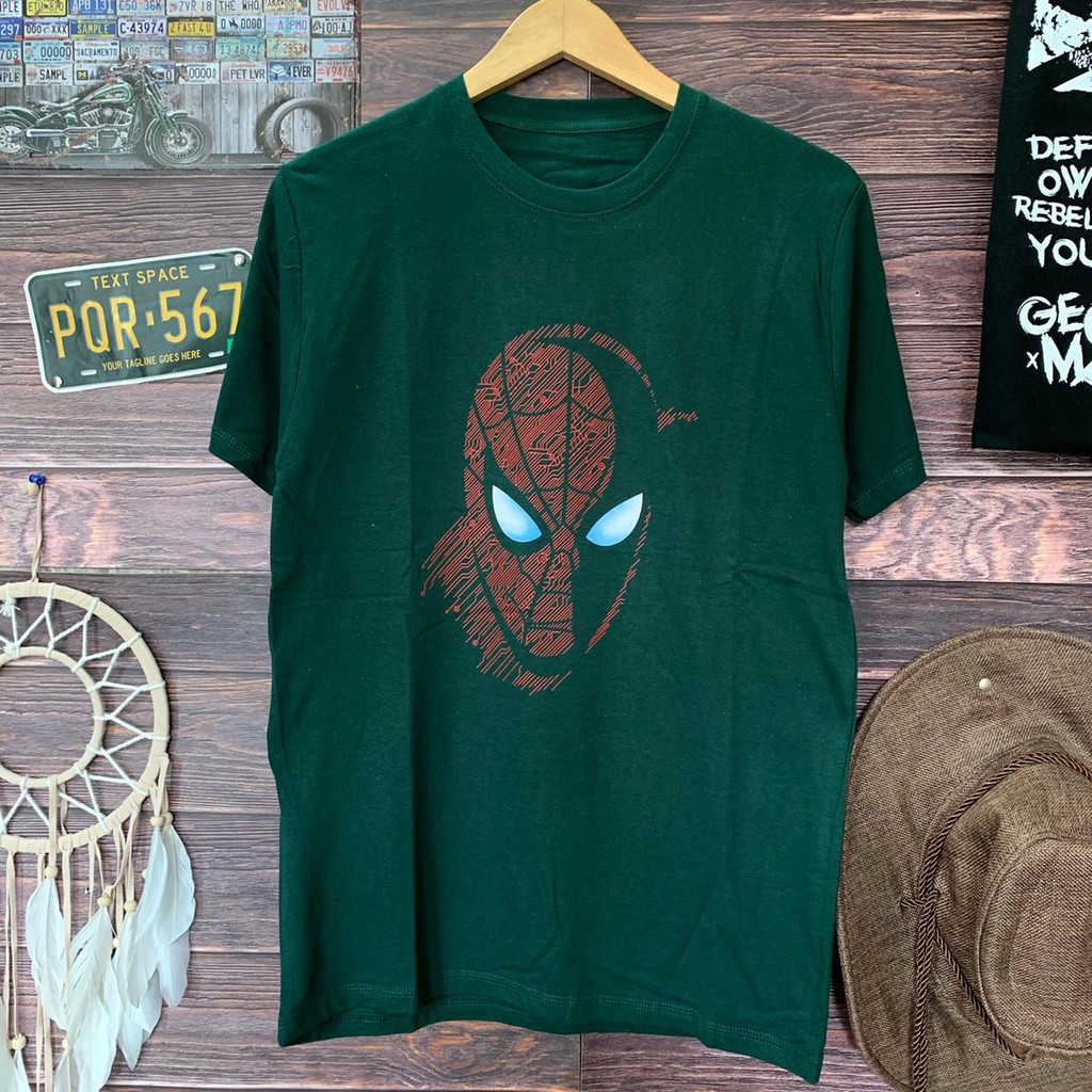 kaos anime superheo spiderman kaos spiderman kaos superheo kaos pria