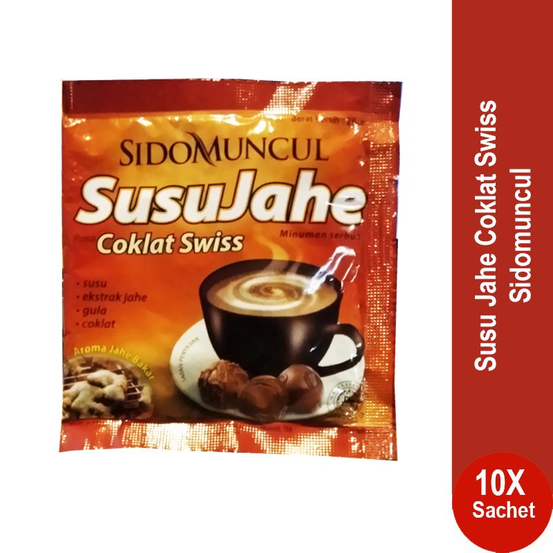 

Susu Jahe Coklat Swiss isi 10 Sachet