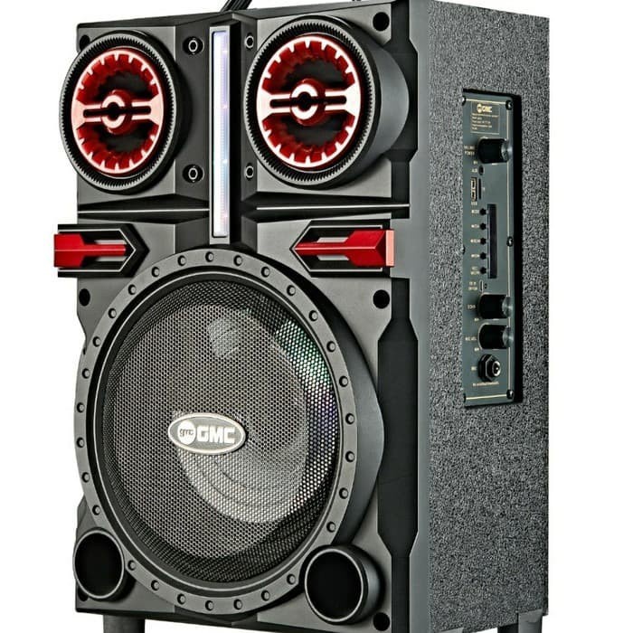 COD SPEAKER BLUETOOTH X-BASS 8 INCH GMC 897R PLUS MIC KARAOKE WIRELESS//SPEAKER SALON AKTIF X-BASS//SPEAKER WIRELESS//SPAEKER KARAOKE GMC 897R